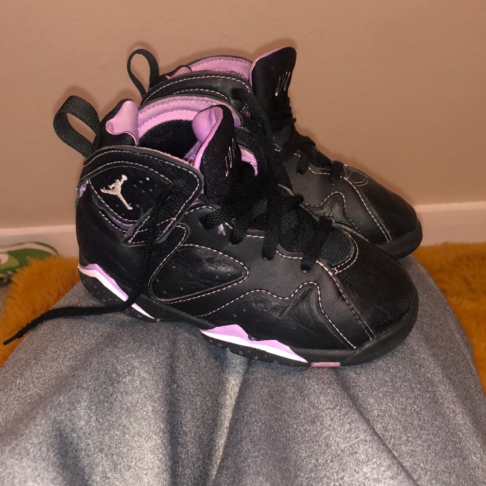 Purple Jordan’s toddler 9c